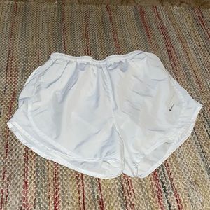 Womens White nike shorts